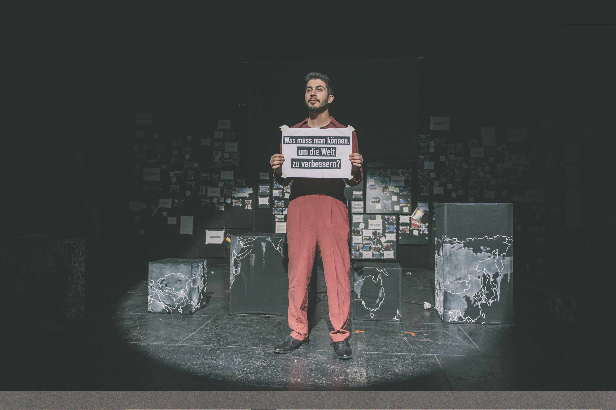 Ali als Theaterspieler Ali als Theaterspieler